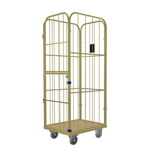 Контейнер на колесиках для текстиля - JUNIOR XL - LKE GmbH - Excellence in Material Handling - из металлической сетки / 4 стенки