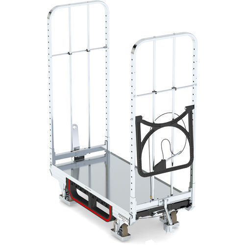 Транспортная тележка - KLT 600 E1 VKD - LKE GmbH - Excellence in Material Handling - для разгрузочно-погрузочных работ / для подготовки заказа / из гальванизированной стали