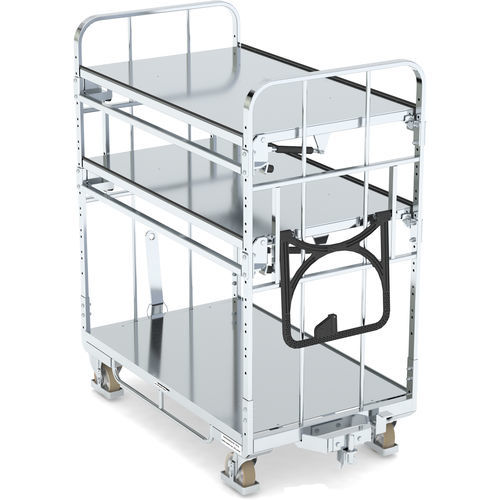 Транспортная тележка - KLT 800 E3/ZBK2 VKD - LKE GmbH - Excellence in Material Handling - 3 уровня