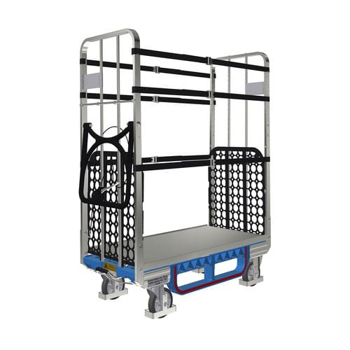 Тележка для сортировки и распределения почты - ECOFLEX 600 E1 OKD - LKE GmbH - Excellence in Material Handling - из гальванизированной стали / из пластика / 1 уровень