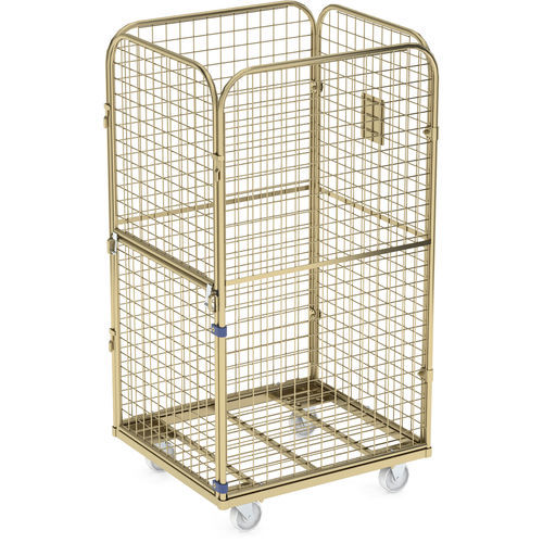 Контейнер на колесиках для текстиля - Premium X - LKE GmbH - Excellence in Material Handling - 4 стенки / из металлической сетки