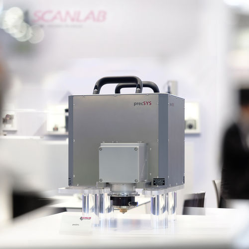 Микрообрабатывающая установка лазер - precSYS - SCANLAB GmbH - для резки / для сверления / 5 осей
