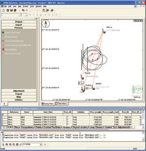 Топографическое программное обеспечение - GNSS Solutions™ - Spectra Precision