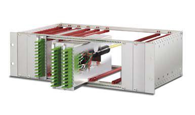 Модульная оптоволоконная распределительная панель - IEC 60297-3, 19", 3 HU - Rosenberger OSI