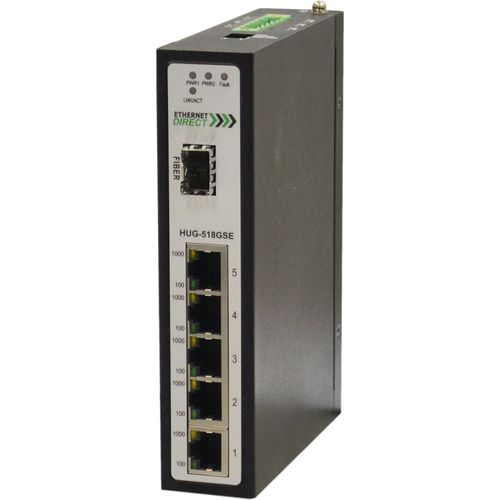 Неуправляемый коммутатор Ethernet - HUG-xxxGxx series - Ethernet Direct - гигабит / на DIN-рейке / DIP