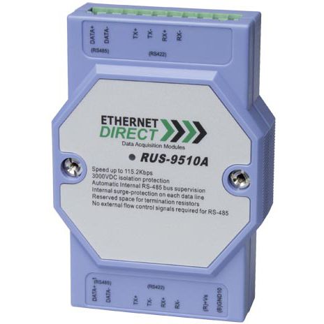Преобразователь среда - RUS-9530 - Ethernet Direct - Ethernet / RS-232 / RS-485