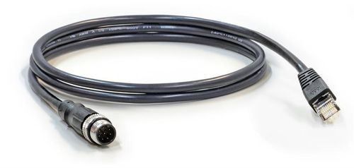 Соединитель для передачи данных - WA-M12M8-RJ-1M - Ethernet Direct - RJ45 / наружная резьба / M12