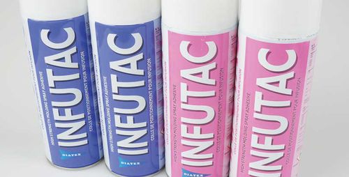 Клей каучук - INFUTAC - Diatex - для композитных материалов / для пенопласта / для слоистого пластика высокого давления