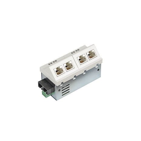 Неуправляемый коммутатор Ethernet - MS4502xx series - MICROSENS GmbH & Co. KG - 5 портов / оптического волокна / RJ45