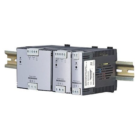 Источник электропитания на DIN-рейке - MS700420 - MICROSENS GmbH & Co. KG - AC/DC / регулируемый / для резки