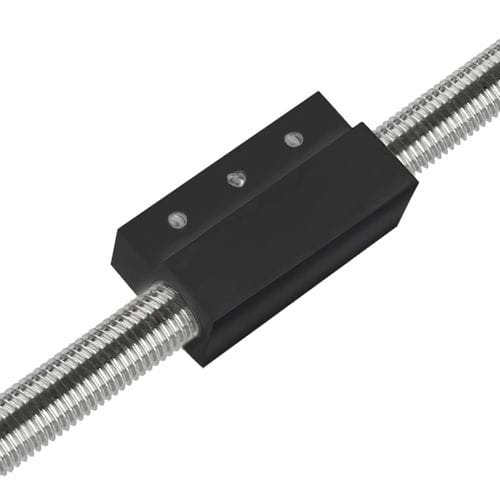 Ходовой винт с регулировкой зазора - M4x1P 0,5 - Steinmeyer Holding GmbH - по индивидуальному заказу / миниатюрный / из пластика