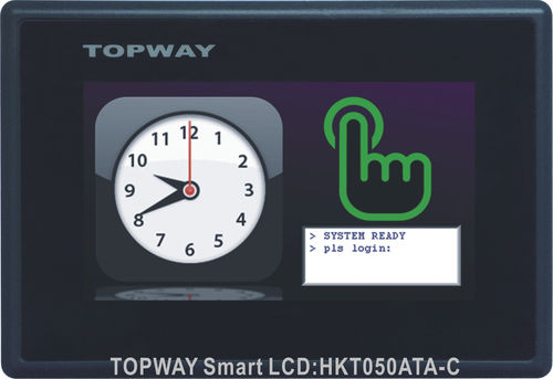 Блок индикации TFT LCD - HKT050ATA-C - TOPWAY LCD - сенсорный / 800x400 / промышленный