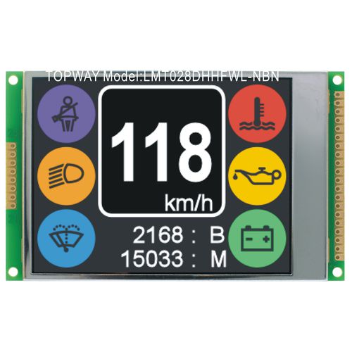 Блок индикации TFT - LMT028DHHFWL-NBN - TOPWAY LCD - цветной / 320x240 / 2,8"