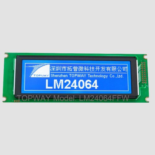 Блок индикации LCD - LM24064FFW - TOPWAY LCD - графический / монохромный / 240x64