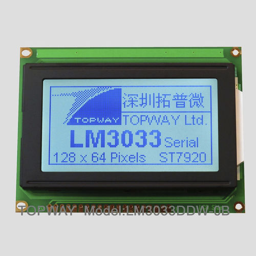 Табло LED - LM3033DDW-0B - TOPWAY LCD - буквенно-цифровое / с точечной матрицей / графическое