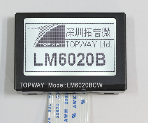 Блок индикации LCD - LM6020FCW - TOPWAY LCD - графический / монохромный / с точечной матрицей