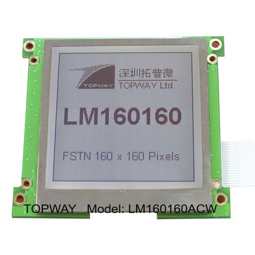 Графическое табло - LM160160ACW-1 - TOPWAY LCD - LCD / цифровое / с точечной матрицей