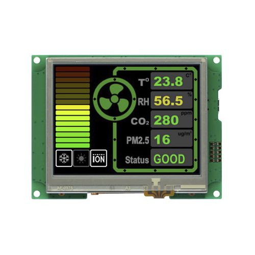 Блок индикации TFT LCD - HMT035ATA-1C - TOPWAY LCD - с резистивным сенсорным экраном / цветной / 320x240