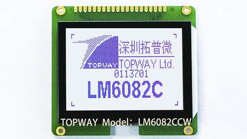 Блок индикации LCD - LM6082CCW - TOPWAY LCD - графический / монохромный / промышленный