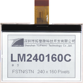 Блок индикации LCD - LM240160XCW  - TOPWAY LCD - графический / монохромный / 240x160