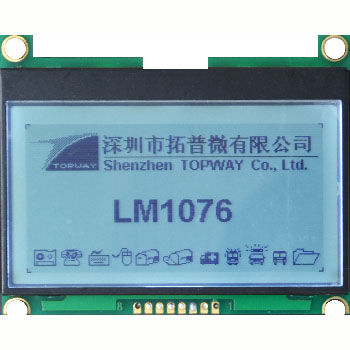 Блок индикации LCD - LM1076CCW - TOPWAY LCD - графический / монохромный / 240x128