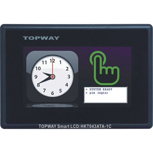 Умный блок индикации - HKT043ATA-1C - TOPWAY LCD - TFT LCD / с резистивным сенсорным экраном / цветной