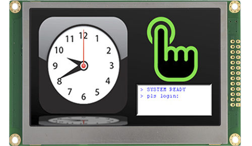 Блок индикации TFT LCD - LMT043DNFFWD-NCN - TOPWAY LCD - цветной / 320x240 / со светодиодной подсветкой
