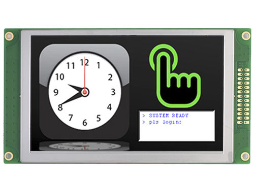 Блок индикации TFT LCD - LMT050DNCFWU-NGA - TOPWAY LCD - цветной / 800x480 / со светодиодной подсветкой