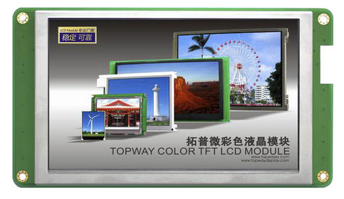 Блок индикации TFT LCD - LMT050DNCFWU-NBN - TOPWAY LCD - цветной / 800x480 / со светодиодной подсветкой