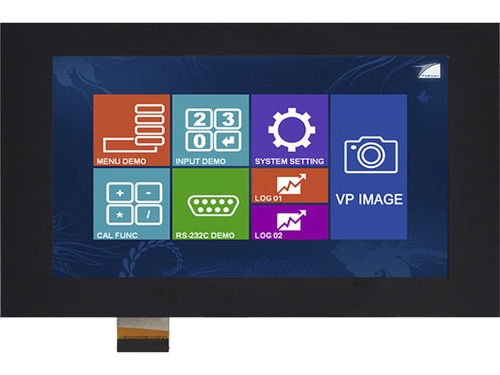 Блок индикации TFT LCD - LMT070FNMFWA-NND-1 - TOPWAY LCD - цветной / 1024x600 / при большом угле зрения