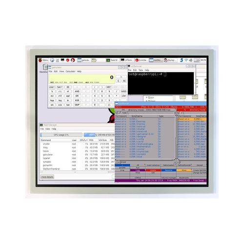 Блок индикации TFT LCD - LMT150DNGFWD-1 - TOPWAY LCD - цветной / 1024x768 / со светодиодной подсветкой