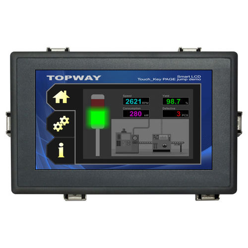 Блок индикации TFT LCD - HKT070DMC-2C - TOPWAY LCD - цветной / 800x480 / промышленный