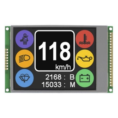 Блок индикации TFT LCD - LMT028ENHFWA-NAN - TOPWAY LCD - 320x240 / промышленный / для оснащения
