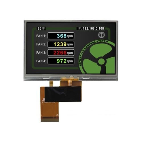 Блок индикации TFT LCD - LMT043DFFFWD-NNA - TOPWAY LCD - с резистивным сенсорным экраном / цветной / 320x240