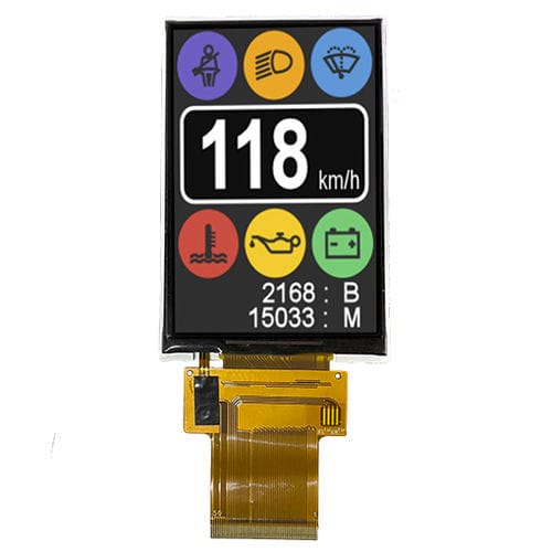 Блок индикации TFT LCD - TM035PDHG09 - TOPWAY LCD - сенсорный / цветной / 480x320