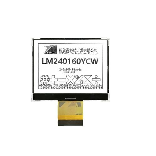 Информационное табло LED - LM240160YCW - TOPWAY LCD - LCD / с емкостным сенсорным экраном / графическое