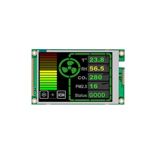 Блок индикации 3,5" - LMT035DNJFWD-NAN - TOPWAY LCD - TFT LCD / LCD/ISTN / сенсорный