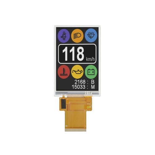 Блок индикации 3,5" - LMT035DNJFWD-NNA-1 - TOPWAY LCD - TFT LCD / LCD/ISTN / с резистивным сенсорным экраном