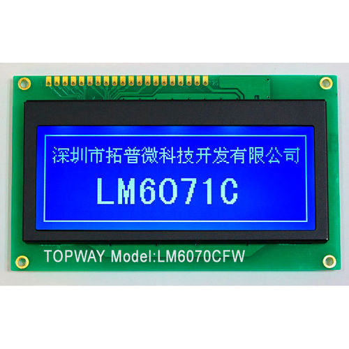 Табло LCD - /LM6071CFW - TOPWAY LCD - графическое / монохромное / 192x64