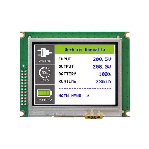 Блок индикации 3,5" - LMT035KDH03-NHA-1 - TOPWAY LCD - TFT LCD / с резистивным сенсорным экраном / цветной