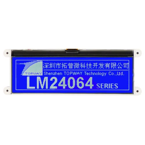 Блок индикации LCD - LM24064JFW - TOPWAY LCD - графический / монохромный / с точечной матрицей
