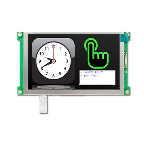 Табло TFT LCD - LMT050DNCFWU-NWN - TOPWAY LCD - цветное / 800x480 / 5"