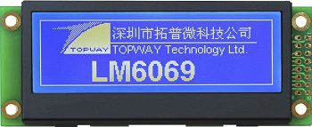 Табло LCD - LM6069DFW - TOPWAY LCD - графическое / монохромное / 216x64
