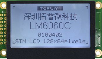 Табло LED - LM6060CCW-2 - TOPWAY LCD - LCD / монохромное / 128x64