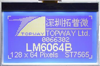 Табло LED - LM6063XFW - TOPWAY LCD - LCD / графическое / монохромное