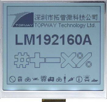 Табло LED - LM192160ACW - TOPWAY LCD - LCD / графическое / монохромное