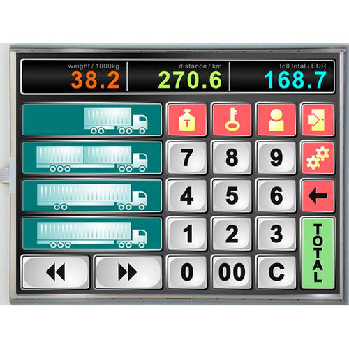 Табло TFT LCD - LMT121DNGFWD-NNB - TOPWAY LCD - IPS / с резистивным сенсорным экраном / цветное