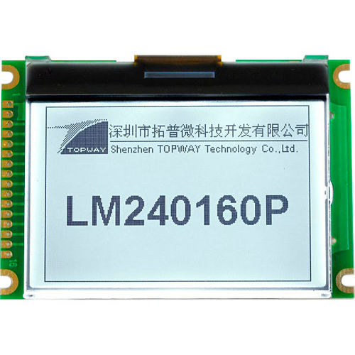 Буквенно-цифровое табло - LM240160PCW-1 - TOPWAY LCD - 240x160 / промышленное / контрольное