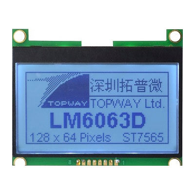 Табло LCD - LM6063DCW - TOPWAY LCD - с точечной матрицей / графическое / 128x64