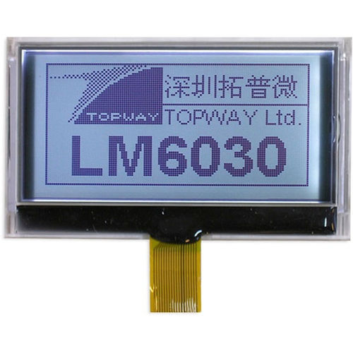 Табло LCD - LM6030ACW - TOPWAY LCD - графическое / монохромное / 128x64